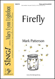 Firefly Three-Part Mixed choral sheet music cover Thumbnail